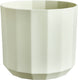 Elho facet rond 26cm - bloempot voor binnen - 100% gerecycled plastic - ø 25.9 x h 23.3 cm - theegroen