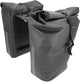 Newlooxs new looxs nyborg double - dubbele fietstas - geschikt voor electrische fietsen - ingebouwde mik adapter - 34 liter - zwart