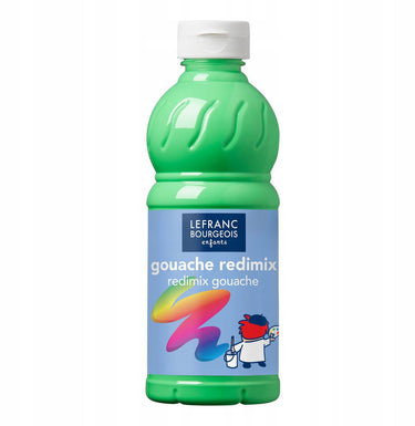 Lefranc bourgeois fluo groene plakkaatverf 500ml lefranc bourgeois