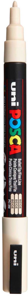 Posca uni uni verfmarker 3m beige