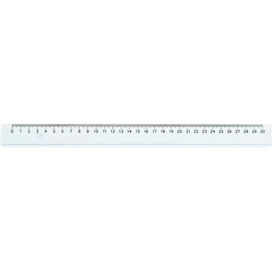 Liniaal, l: 30 cm, 1 stuk