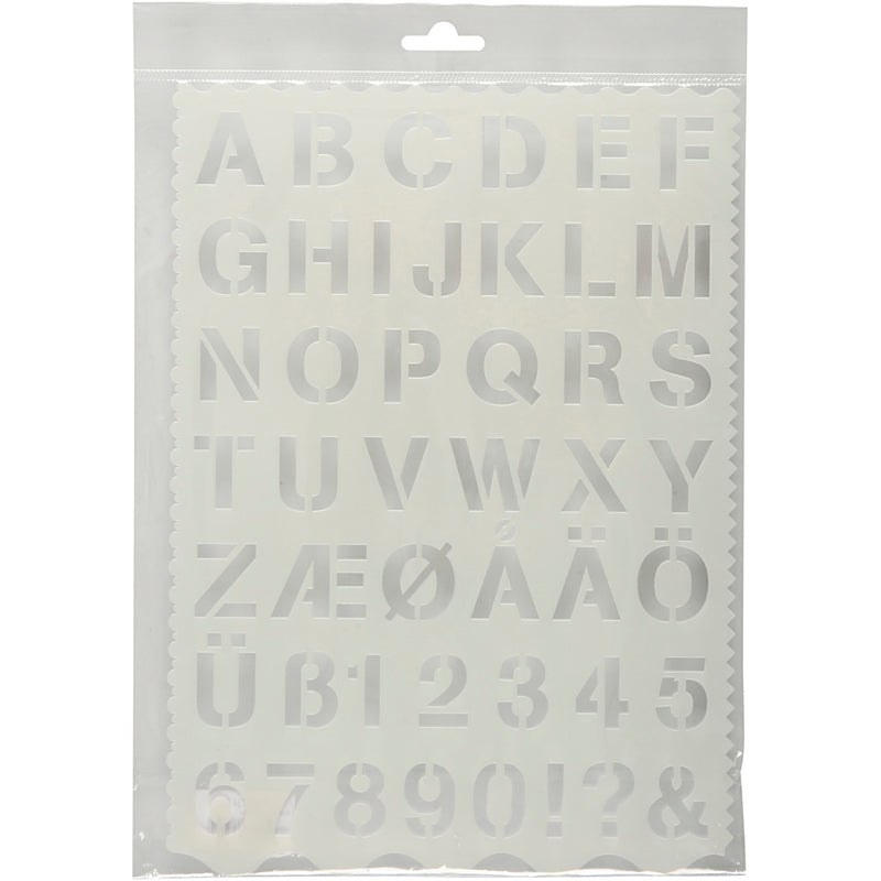 Load image into Gallery viewer, Https: www.cchobby.nl sjabloon-letters-en-cijfers-h-25-mm-vel-21x29-cm-1-stuk
