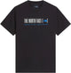 The north face m bracket logo regular ss tee heren outdoorshirt - tnf black