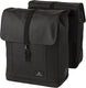 Fastrider jaxx ii dubbele fietstas – mik-compatibel – 28l – waterafstotend – incl. laptopvak – zwart
