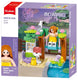 Sluban metropolis garden bouwspeelgoed kinderen vanaf 6 jaar - constructiespeelgoed modelbouw - bouwdoos met 69 bouwstenen - m38-b1329c