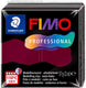 Fimo professional - ovenhardende boetseerklei - blok 57 gr - bordeaux