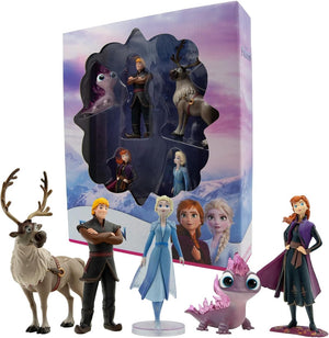 Bullyland 13414 – disney frozen 2 cadeauset (bumper pack) – set met meerdere speelfiguren – levensecht en detailrijk vormgegeven – ideaal als educatief speelfiguur, decoratie of cadeau voor kinderen vanaf 3 jaar.