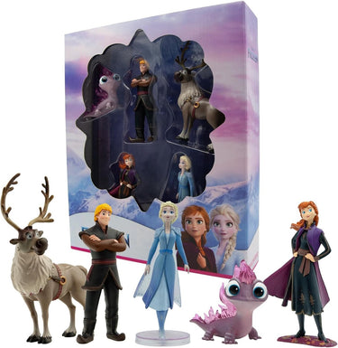 Bullyland 13414 – disney frozen 2 cadeauset (bumper pack) – set met meerdere speelfiguren – levensecht en detailrijk vormgegeven – ideaal als educatief speelfiguur, decoratie of cadeau voor kinderen vanaf 3 jaar.