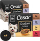 Cesar hondenvoer - mix selectie in saus - maaltijdzakjes - 48x100g