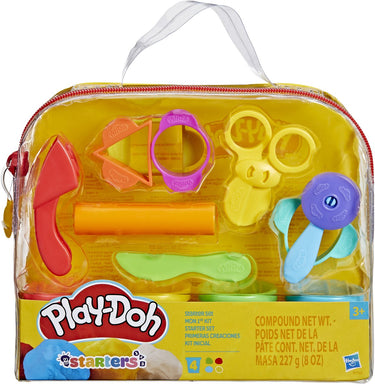 Play-doh starterset - boetseerklei - inclusief 4 potjes klei