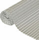 Nature - tuinscherm - dubbelzijdig - 1.5 x 3m - pvc - grijs - zeer goede afscherming