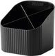 Han pennenkoker - re-x-loop - 4-vaks - zwart - 100% gerecycled materiaal - ha-17238-913