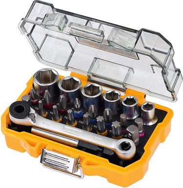 Dewalt dt71516-qz 24 delige bit en doppenset met ratel