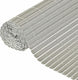 Nature - tuinscherm - dubbelzijdig - 1.5 x 3m - pvc - grijs - zeer goede afscherming