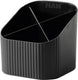 Han pennenkoker - re-x-loop - 4-vaks - zwart - 100% gerecycled materiaal - ha-17238-913