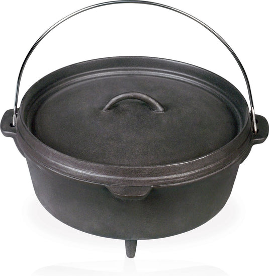 Barbecook - junko sudderpot - dutch oven - barbecuepan - gietijzer - 9l