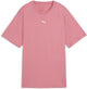 Puma ess relaxed tee dames t-shirt - wild pink