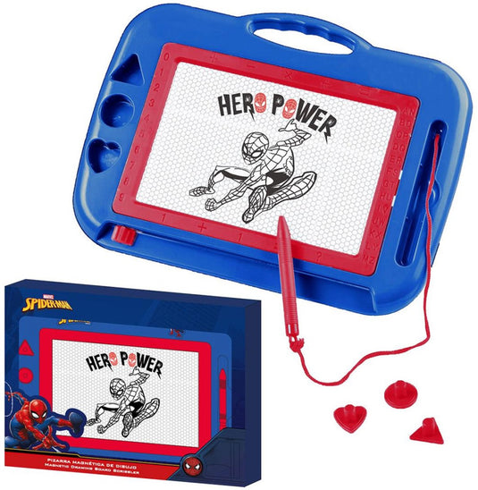 Spider-man magisch schoolbord donkerblauw 100 % abs
