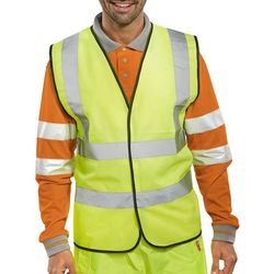 Hesje b seen hi-vis geel xxl