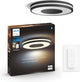 Philips hue being plafondlamp - warm tot koelwit licht - zwart - 1 dimmer switch
