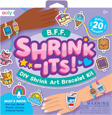 Ooly - shrink-its! - d.i.y. voorgesneden krimpbedels - bff's