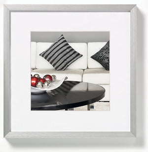 Walther chair - fotolijst - fotomaat 20x20 cm - zilver