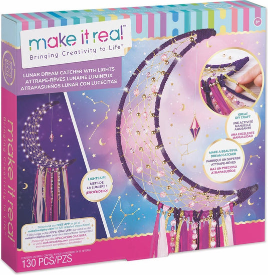 Make it real maan dromenvanger met lichtjes maken