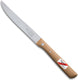 Robert herder universeelmes – hahnefeder – rvs – lemmet 13 cm – heft beukenhout