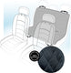 Flamingo luxe hondendeken voor auto - autodeken - hondenmand auto - kia - zwarte achterbankhoes voor huisdieren - 140x140 cm, waterafstotend en krasbestendig