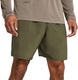 Under armour ua woven wdmk shorts heren sportbroek - groen - maat s