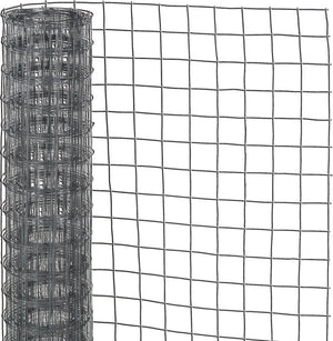 Nature - verzinkt staal gaas - 10 x 0,50m - grijs - 12,7mm mazen