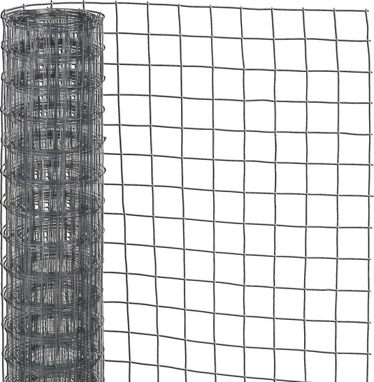 Nature - verzinkt staal gaas - 10 x 0,50m - grijs - 12,7mm mazen