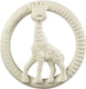 Sophie de giraf so'pure bijtring - baby speelgoed - kraamcadeau - babyshower cadeau - 100% natuurlijk rubber - in gerecyled geschenkdoosje met organic katoenen strikje - vanaf 0 maanden - ø8 cm - wit