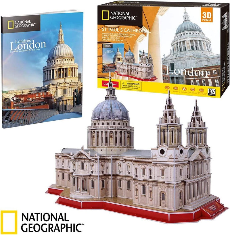 Afbeelding laden in galerijviewer, Cubic fun national geographic - 3d-puzzel - sint-pauluskathedraal
