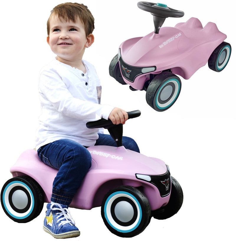 Afbeelding laden in galerijviewer, Big bobby car neo roze loopauto
