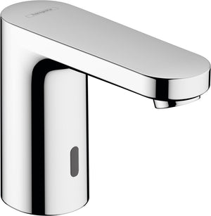 Hansgrohe vernis blend wastafelkraan elektronisch 6v koud water - hoogglans chroom