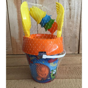 Adriatic emmerset space ø18cm met shovel, hark en vormpjes