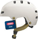 Abus fietshelm xoxo - stadshelm in skater-look - helm voor skateboard, fiets, step - met geoptimaliseerde kinbescherming - voor jongeren en volwassenen - maat m, taupe