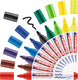 Edding 4500 textielstift - 10 stuks in verschillende basis kleuren - ronde punt 2-3 mm - textielstiften wasmachinebestendig (60°c) om op textiel te tekenen - textielmarker voor volwassenen en kinderen
