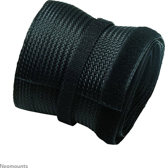 Neomounts ns-cs200black kabelsok - 2 meter - flexibel - zwart