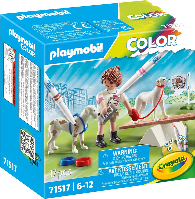 Afbeelding laden in galerijviewer, Playmobil color hondentraining - 71517
