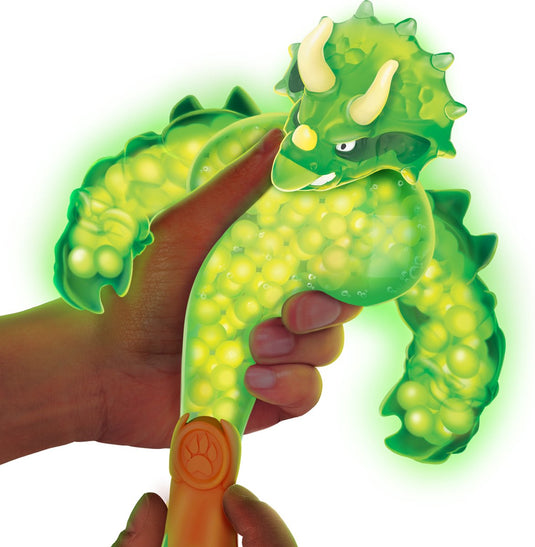 Goo jit zu shifters superhelden set - tritops - glow in the dark - stretchfiguur