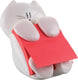 Post-it ® z-notes dispenser kat + 1 x ® super sticky z-notes, poppy, 76 x 76 mm, 90 blaadjes blok