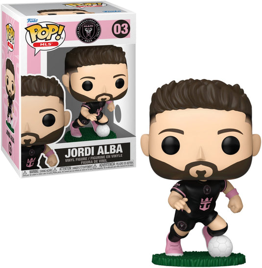 Funko pop mls: inter miami - jordi alba pop