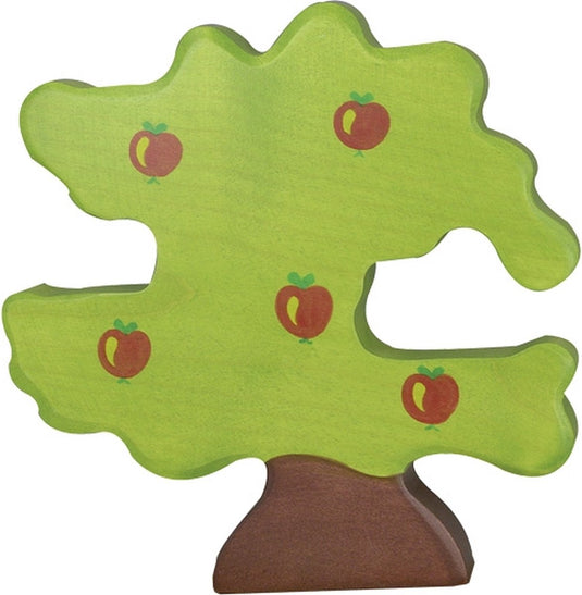 Holztiger appelboom voor vogels. 20 cm.