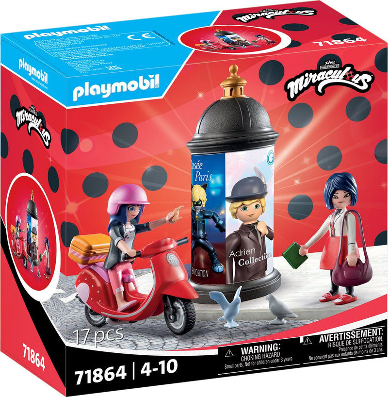 Afbeelding laden in galerijviewer, Playmobil miraculous scooterrit in parijs - 71864
