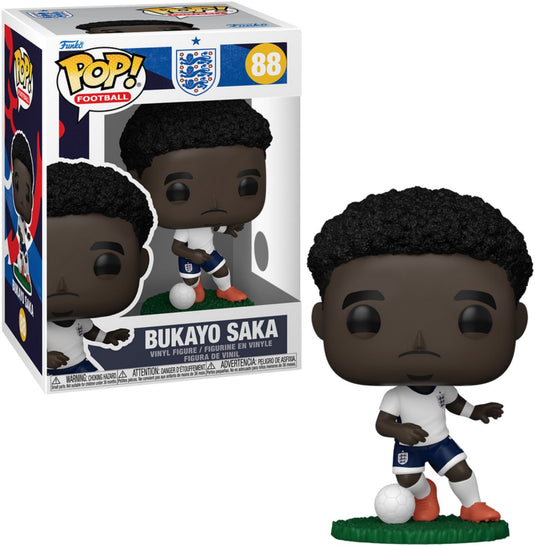 Funko efl pop! football vinyl figure england- bukayo saka 9 cm pop! figuur