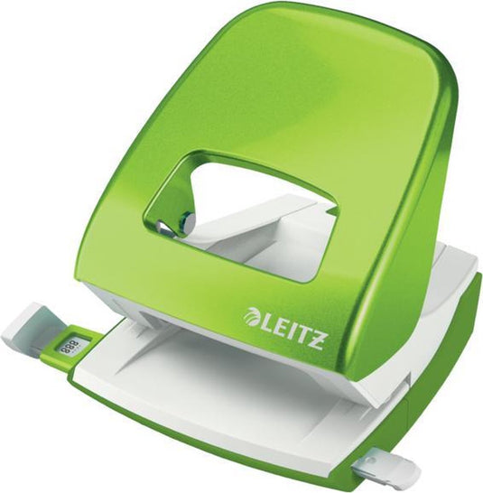Leitz nexxt wow perforator - 2-gaats - perforeert tot 30 vel - ideaal voor thuiskantoor thuiswerkplek - groen