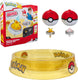 Jazwares pokémon - battle spinner 2 pack with stadium pikachu, mew, poke ball, poke ball