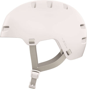 Abus fietshelm indy pure white l - 57-61 cm - wit - geschikt voor gebruik op elektrische fietsen - stadsfietsen - 430 g